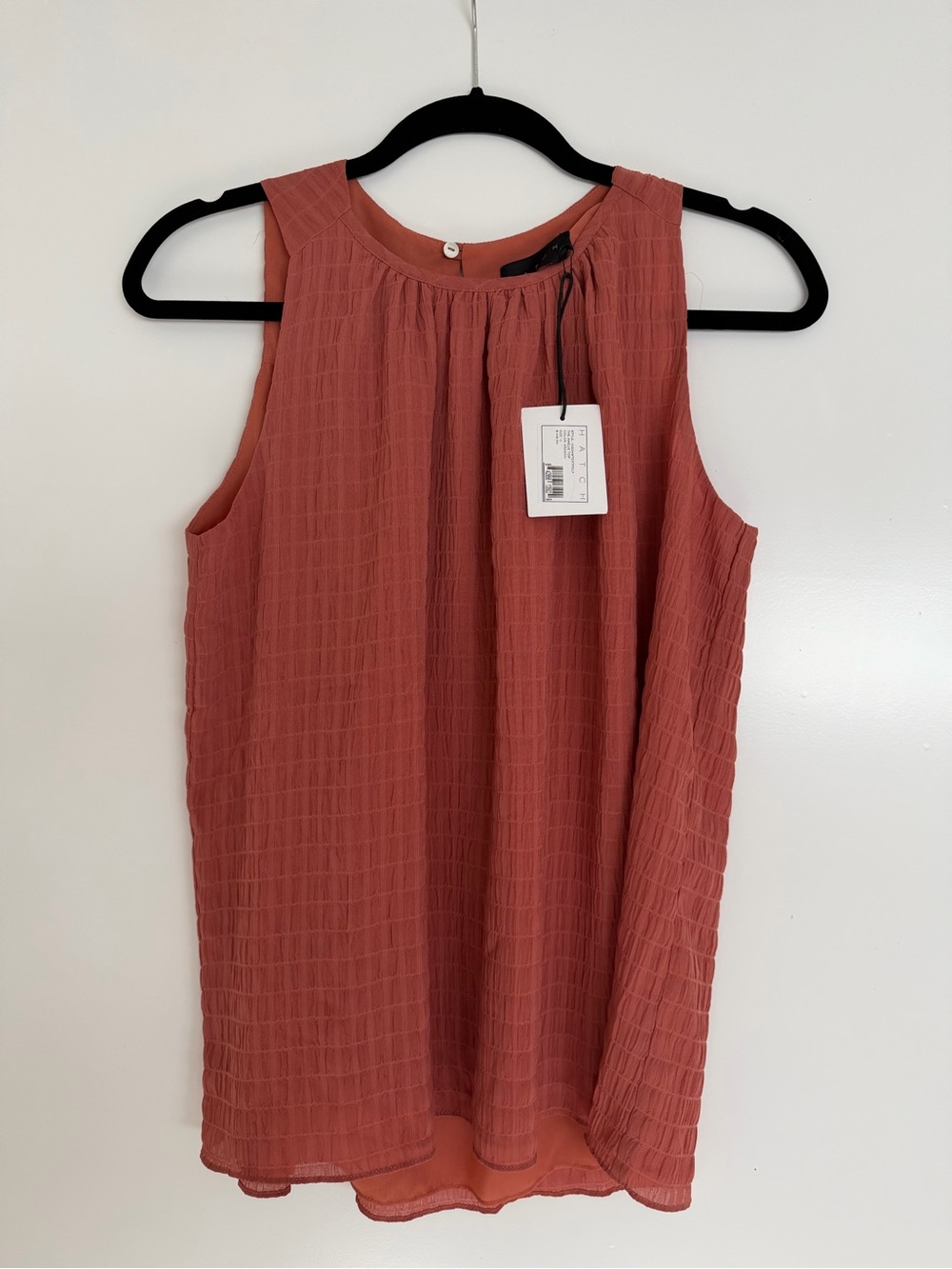 Hatch Amelie Top - Rust “Aragon” color